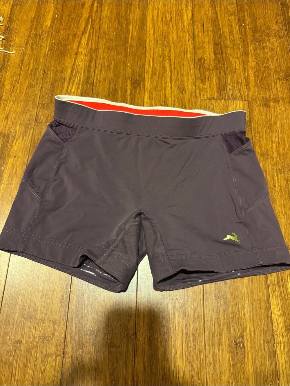 Tracksmith Lane 5 shorts in Plum